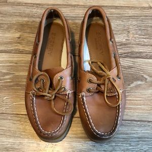 Sperry Leather Slip Ons